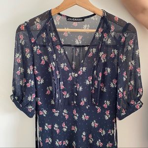 Vintage floral dress